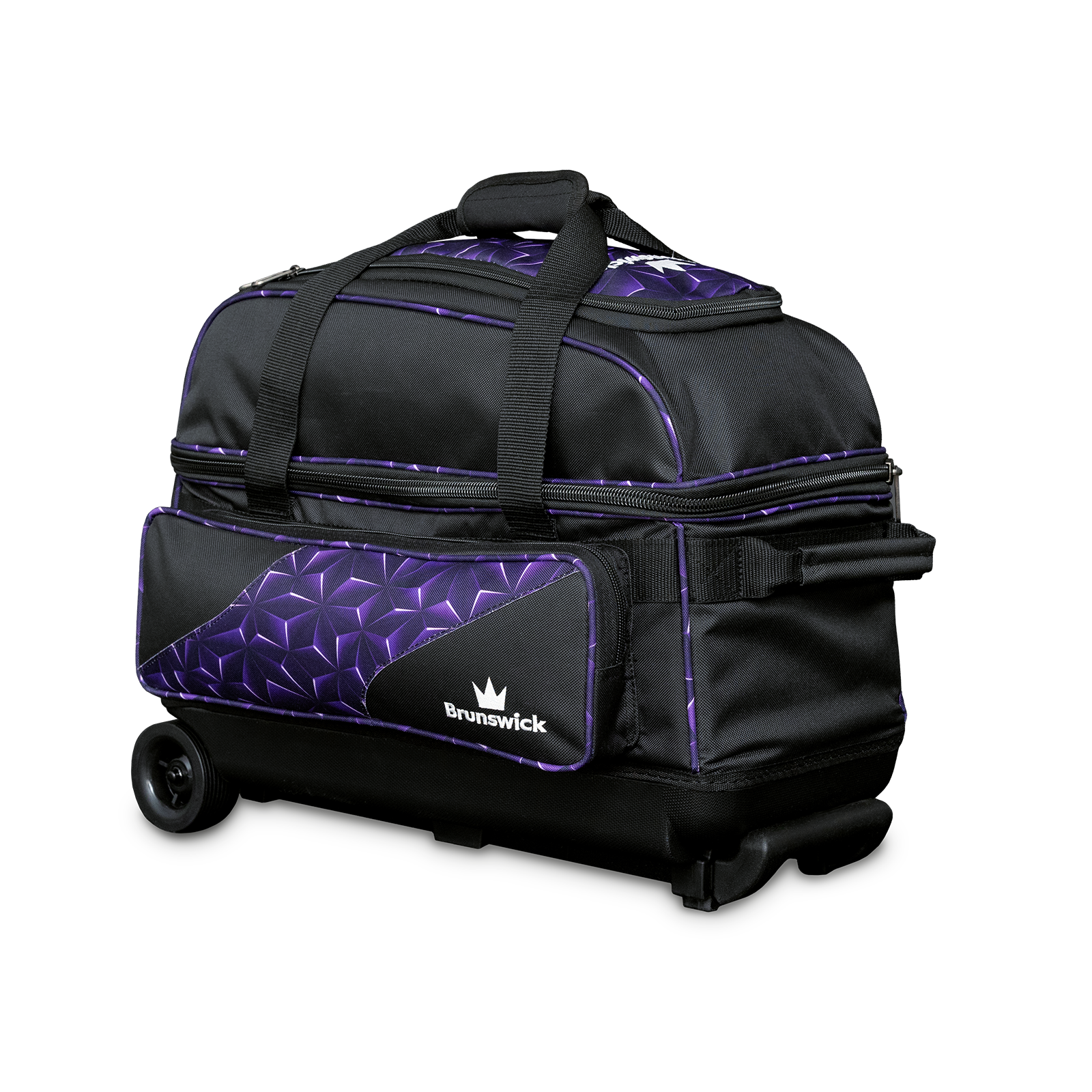 Zone Double Roller - Purple Prism | Brunswick Bowling