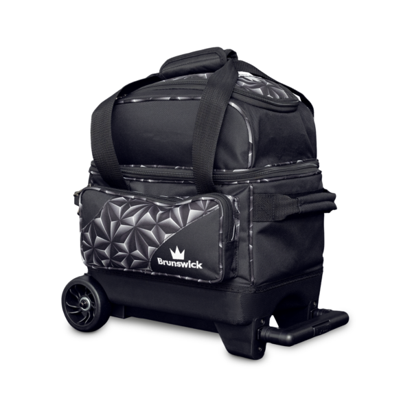 Brunswick Zone Single Roller Prism Grey 3qtr Left