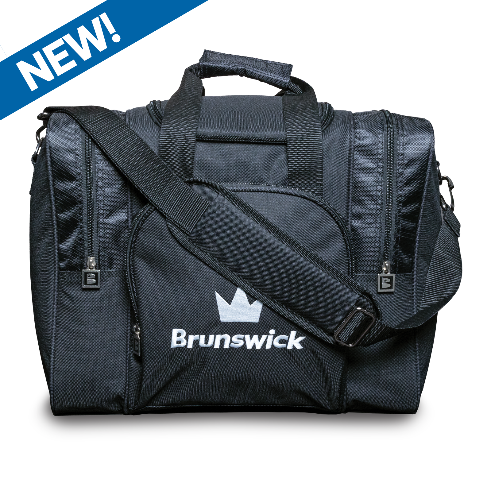Attack Single Tote - Black | Brunswick Bowling