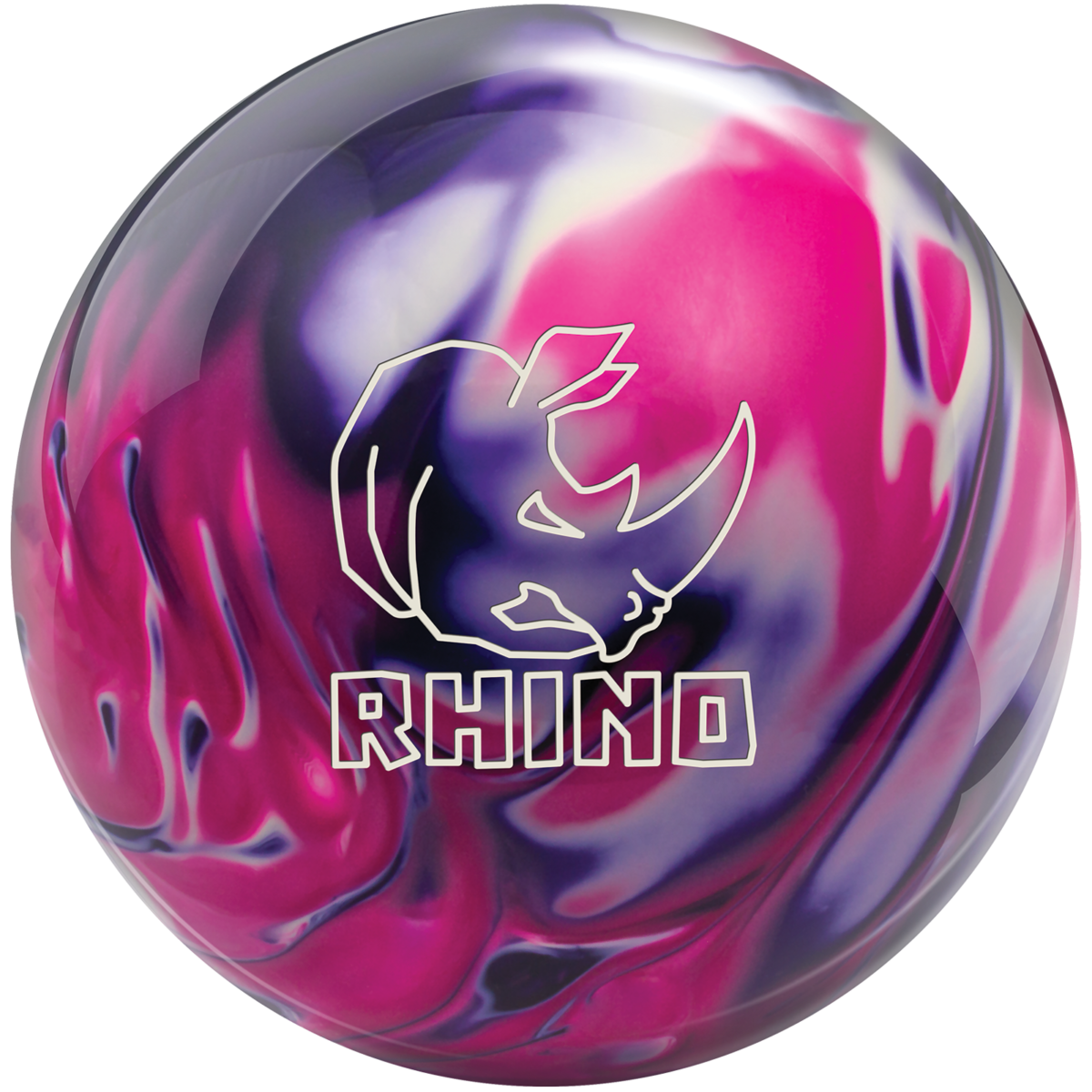 Rhino - Charcoal / Silver / Violet | Brunswick Bowling