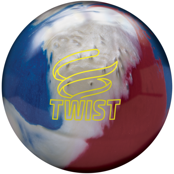 Twist Red White Blue Ball