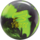 Twist Neon Green Black bowling ball, for Twist - Neon Green / Black (thumbnail 1)