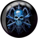 Front side of Skull Viz-A-Ball, for Skull (thumbnail 1)