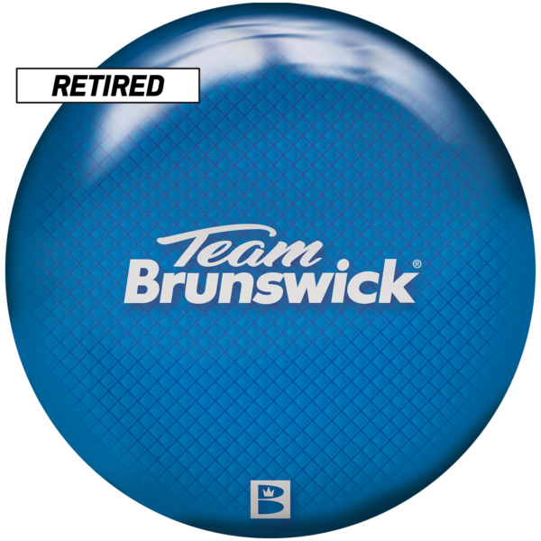 Retired Team Brunswick Viz-A-Ball front side