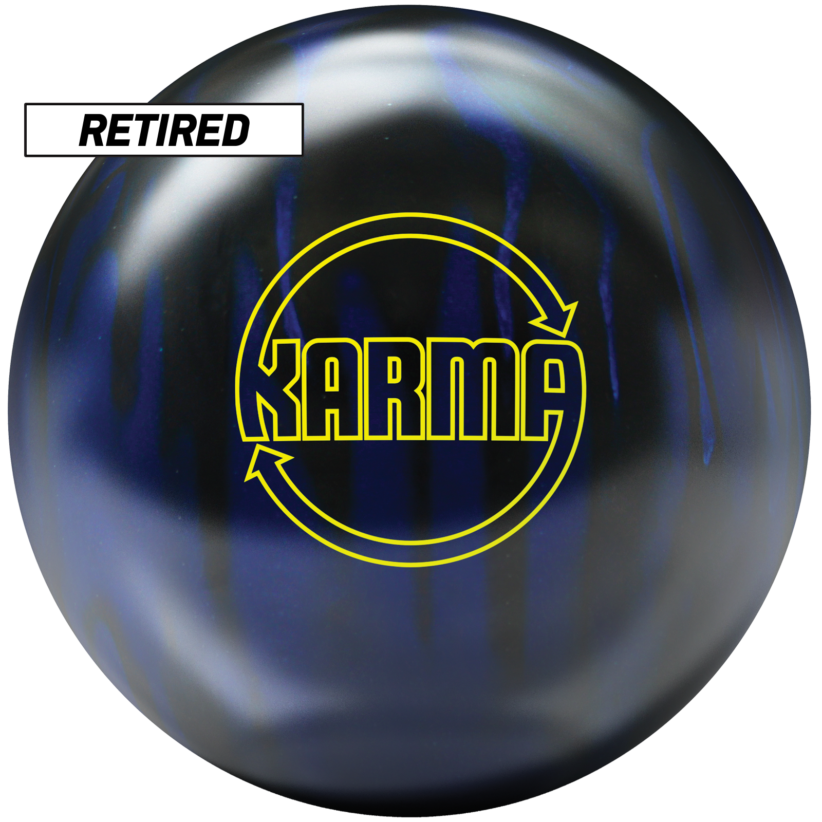 KARMA　Brunswick 13ポンド Karma™ Black / Blue Solid | Brunswick Bowling