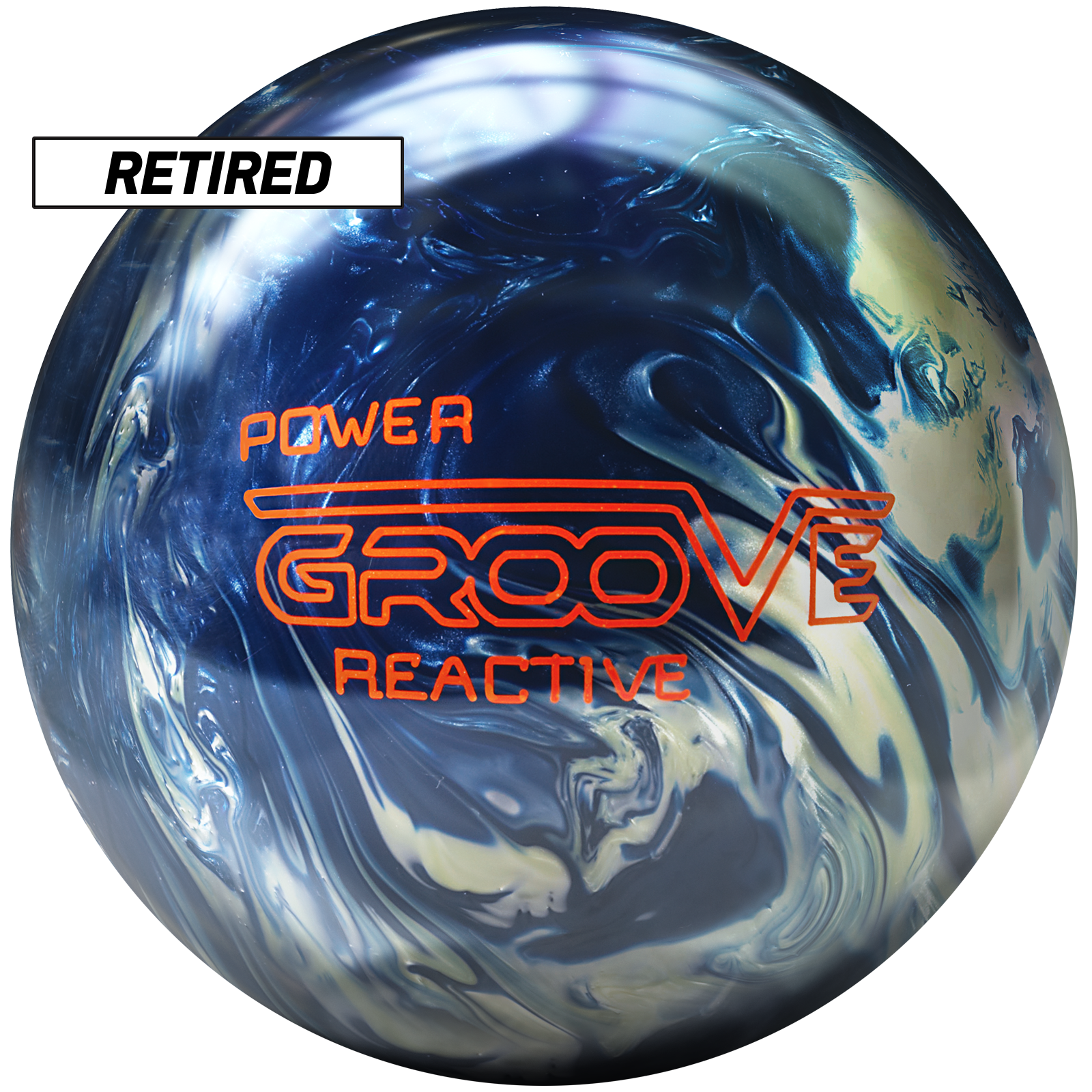 Power Groove Reactive - Blue Pearl / Ivory | Brunswick Bowling