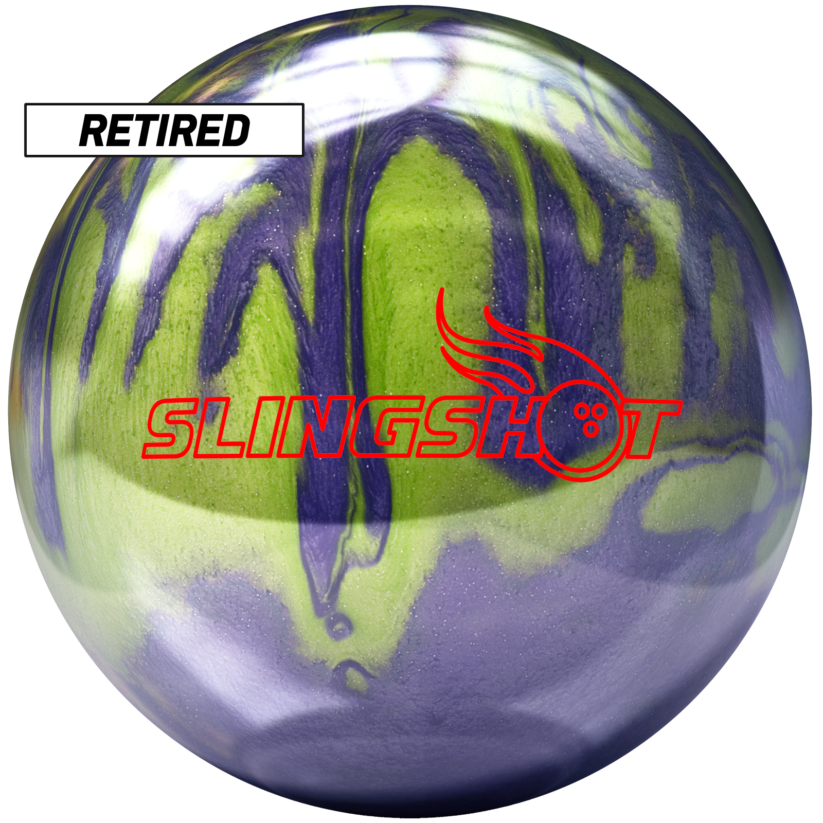 Slingshot® Lavendar Pearl / Lime Pearl | Brunswick Bowling