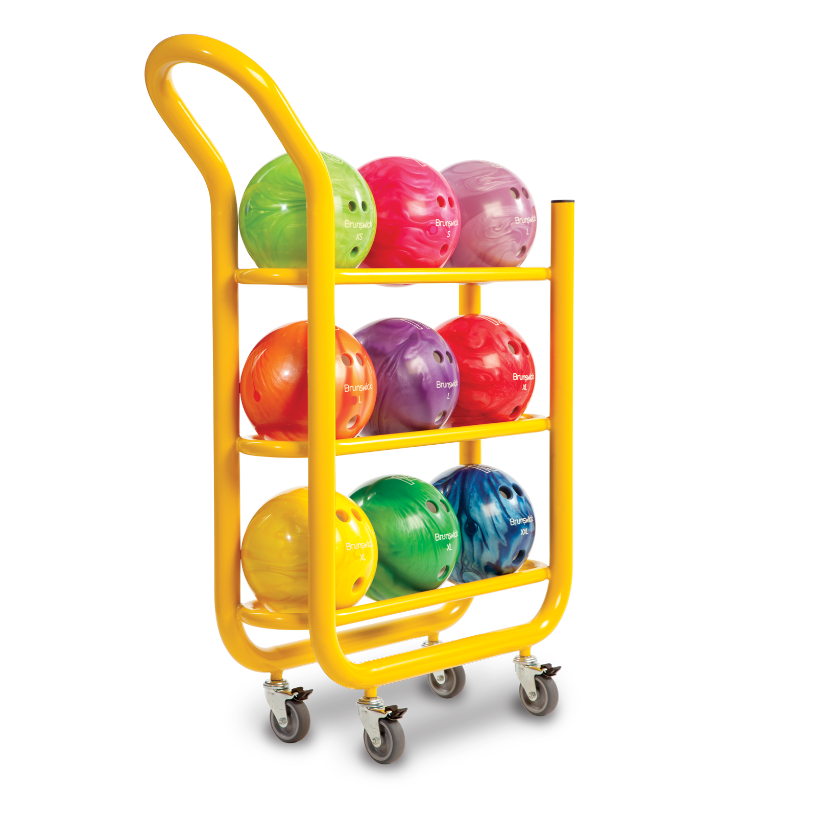 【気まぐれ値下げ！】ブランズウィック　3ボールカート Ball Cart - 3-Tiered | Brunswick Bowling