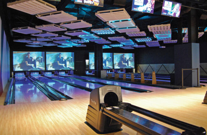 VIP lanes with ball return