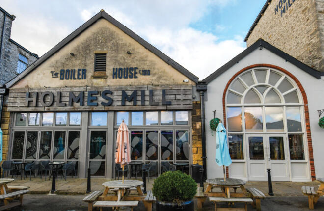 Exterior, main entrance Boiler House
