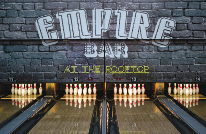 Lanes, ten pins and custom masking units