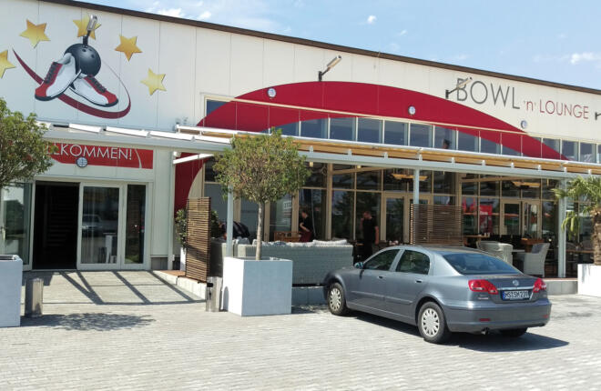 Exterior entrance to center