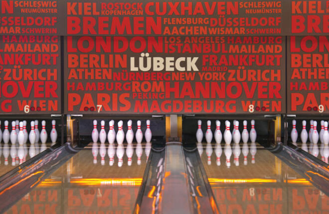 Lanes, ten pins and typographical masking unit