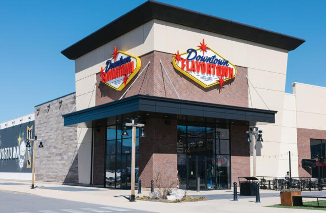 Exterior of building