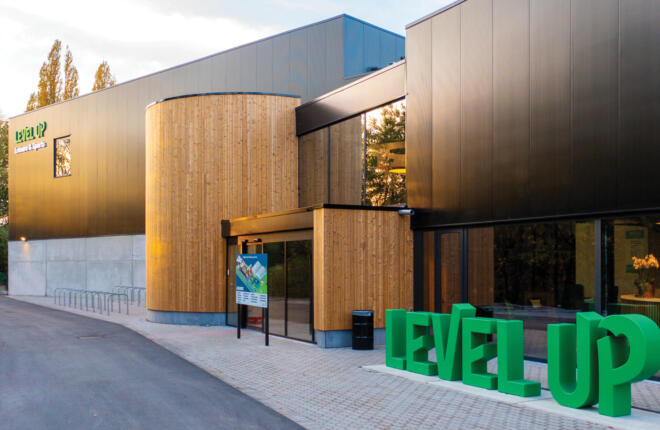 exterior of building, entrance