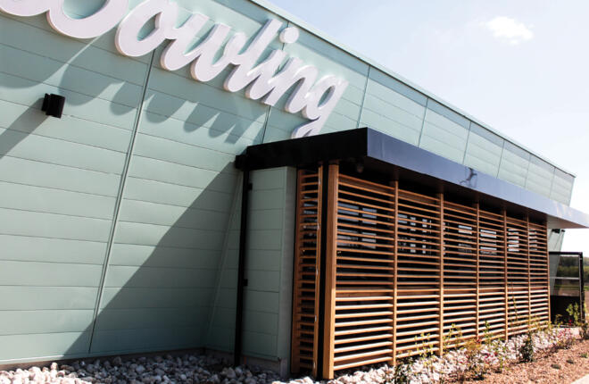 Exterior of Sensations Bowling