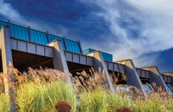 Exterior of Transit Lanes