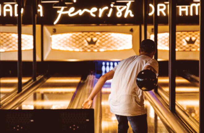 BNA Brewing Eatery Bowling Center in Kelowna, British Columbia