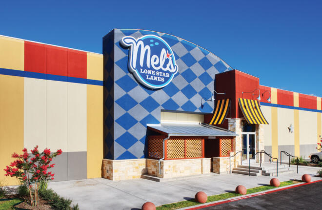 Mel's Lone Star Bowling Center in Georgetown, TX
