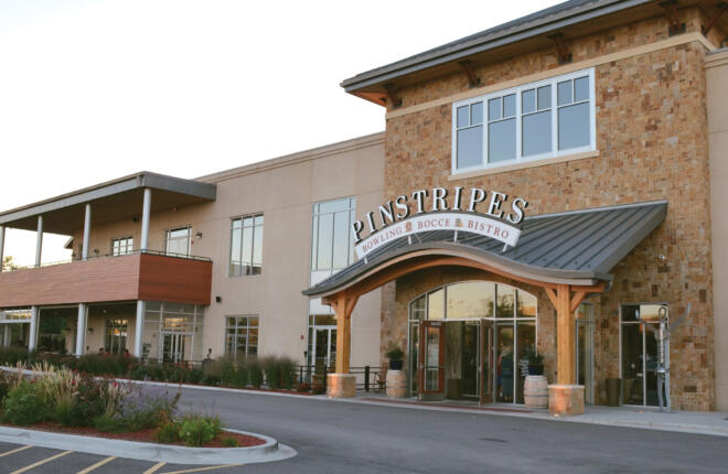 Pinstripes Bowling Center in Oakbrook, IL