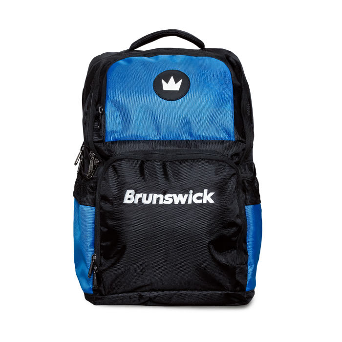 Brunswick Alert Backpack Blue black blue Front