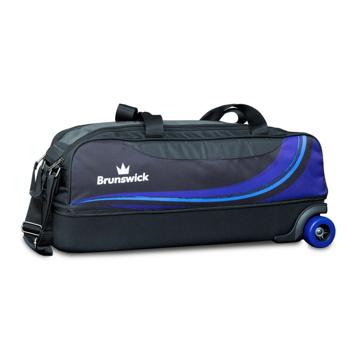 Brunswick Punisher Plus Blue Black 3qtr Left