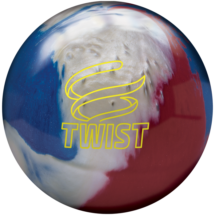 Twist Red White Blue Ball