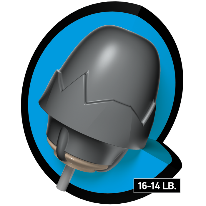 Ethos 16-14 lb Core with callout