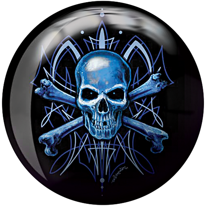 Front side of Skull Viz-A-Ball