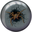 Front side of Spider Viz-A-Ball
