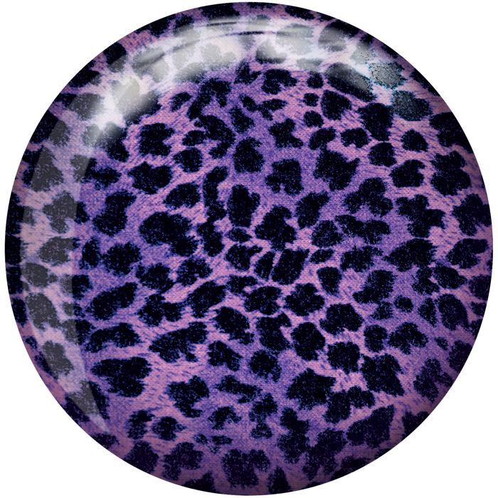 Purple Cheetah Viz-A-Ball