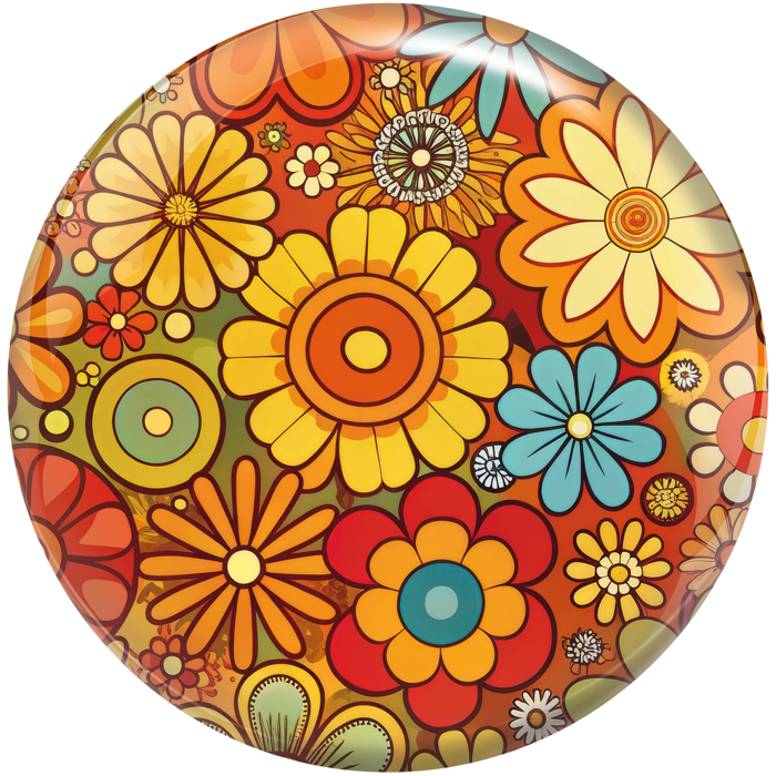 Viz A Ball Retro Flowers 2026 Top 1600x1600