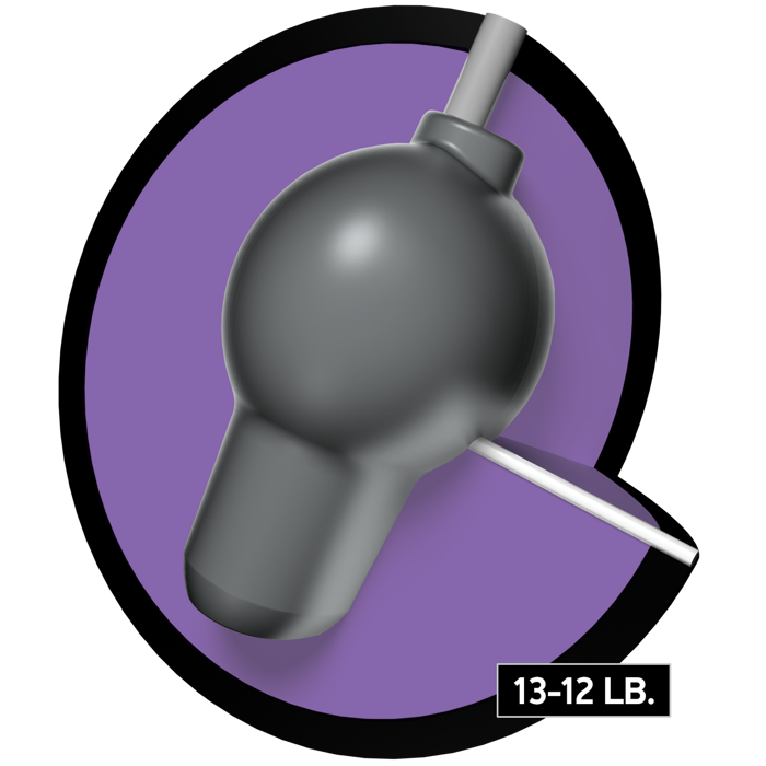 The Energize core for thirteen to twelve pound bowling balls.