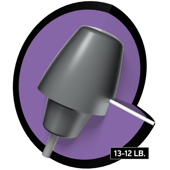 The Strategy core for thirteen to twelve pound bowling balls.