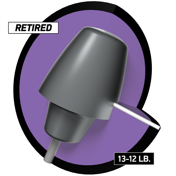 Retired Combat core for 13 to 12 pound bowling balls