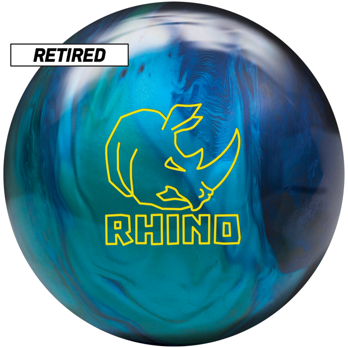 Retired Rhino Cobalt Aqua Teal Pearl ball
