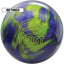 Retired twist lavender lime bowling ball