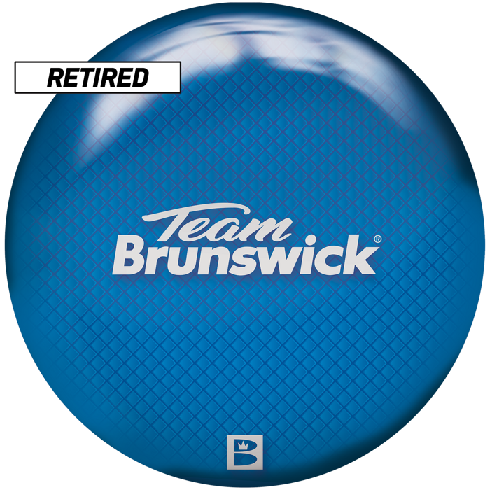 Retired Team Brunswick Viz-A-Ball front side