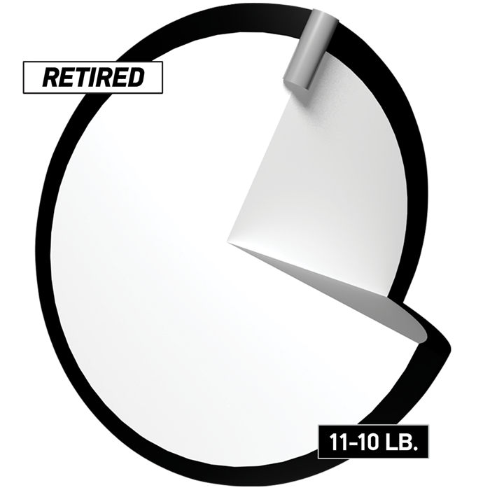 Retired Rhino Line 11-10 lb Core with callout