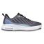 The black Prism right shoe side view with the toe pointing right.