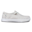 The sand colored Coast right shoe side view with the toe pointing right.