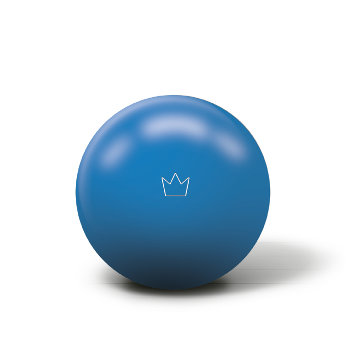 Blue Duckpin bowling ball