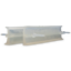 Side view of stacked TPU scissor dampers showing the full length profile and tab placement.